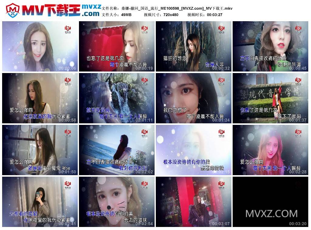 桑娜-撤回_国语_流行_ME100598